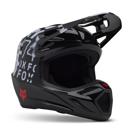 KASK MOTOCYKLOWY FOX V3 SEVENTY4 BLACK M