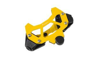 Hard Part steering stop for the BMW R1250GS Adventure/ R1200GS Adventure (LC), yellow