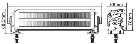 SHARK LED OSRAM EU homologacja Uniwersalna 