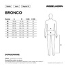 JEANSY MOTOCYKLOWE REBELHORN BRONCO WASHED BLACK MONOLAYER 28/34