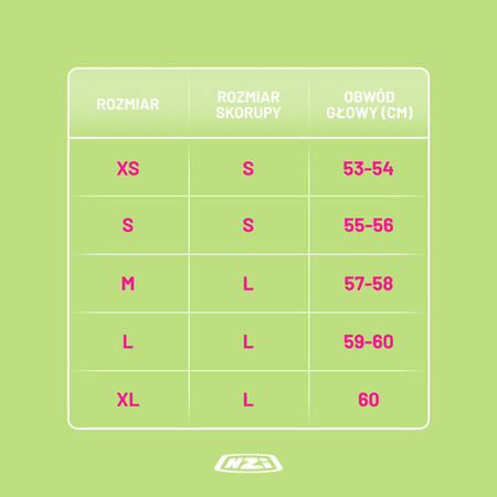 KASK MOTOCYKLOWY NZI PASARELA MARGARITAS NARANJA Y ROSA XS