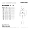 KURTKA MOTOCYKLOWA SKÓRZANA REBELHORN RUNNER 3 TFL BLACK XXL