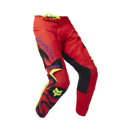 SPODNIE FOX 180 EMOTION FLUO RED 34