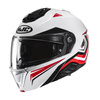 KASK MOTOCYKLOWY HJC I91 TRICUS WHITE RED S