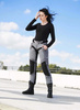 JET LADY PANTS GREY M