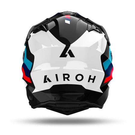 KASK MOTOCYKLOWY AIROH COMMANDER 2 DOOM BLACK GLOSS S