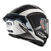 KASK MOTOCYKLOWY NZI TRENDY STREAM ELEGANCE WHITE BLACK TINTED S MATT L