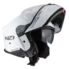 KASK MOTOCYKLOWY NZI COMBI 3 DUO WHITE XS
