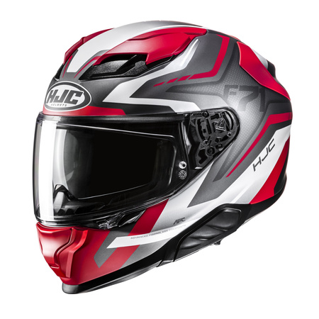 KASK MOTOCYKLOWY HJC F71 FES RED GREY L