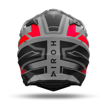 KASK MOTOCYKLOWY AIROH COMMANDER 2 MAVICK ORANGE MATT M