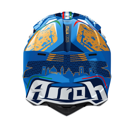 KASK MOTOCYKLOWY AIROH WRAAAP 6DAYS ITALY 2025 GLOSS XS