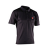 T-SHIRT LEATT POLO TEAM BLACK M
