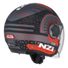 KASK MOTOCYKLOWY NZI RINGWAY 2 DUO ANTERA ANTRACITE RED MATT XL