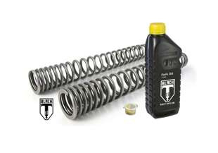 BLACK-T fork springs Stage1 progressive for BMW RnineT Racer from 2017 onwards