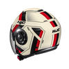 KASK MOTOCYKLOWY HJC I40N VELU BEIGE RED L