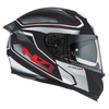 KASK MOTOCYKLOWY NZI EURUS 4 STREAM DUO CHARMANT BLACK WHITE TINTED S MATT S