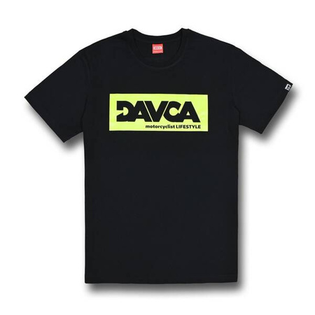 DAVCA T-shirt Fluo logo