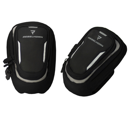 TORBA NA NOGĘ REBELHORN HIP 2 BLACK GREY S