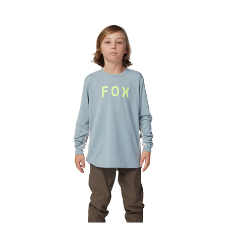 KOSZULKA ROWEROWA Z DŁUGIM RĘKAWEM FOX JUNIOR RANGER AVIATION GUNMETAL YM