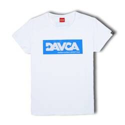 DAVCA T-shirt damski Blue logo